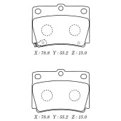 Заменен на H колодки тормозные дисковые Mitsubishi Montero Sport <b>KASHIYAMA D6086M</b>