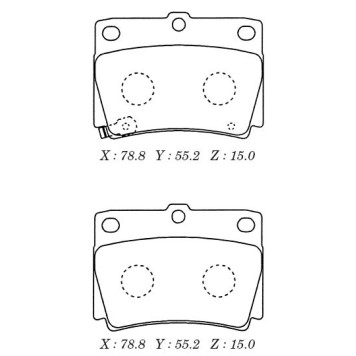 Заменен на H колодки тормозные дисковые Mitsubishi Montero Sport <b>KASHIYAMA D6086M</b>