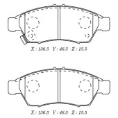 Заменен на H колодки тормозные дисковые <b>KASHIYAMA D9042M</b>