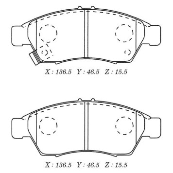 Заменен на H колодки тормозные дисковые <b>KASHIYAMA D9042M</b>