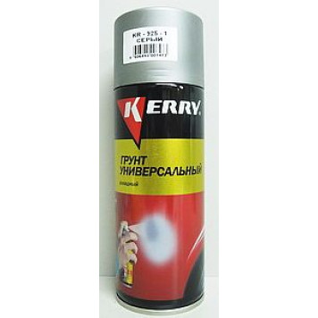 Грунт универсальный алкидный серый KERRY KR-925-1 (520 мл), аэрозоль