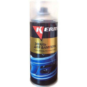 Краска для бамперов аэрозольная белая (520мл) <b>KERRY KR-961-3</b>