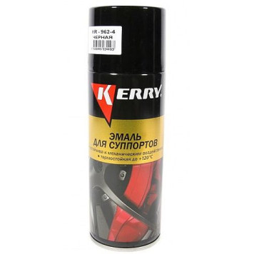Краска для суппортов аэрозольная черная (520мл) <b>KERRY KR-962.4</b>