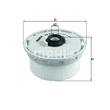 Фильтр топливный TOYOTA LAND CRUISER 4.5D 08- <b>KNECHT KX479D</b>