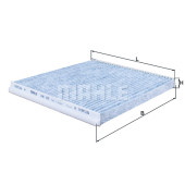 Фильтр салонный <b>KNECHT LAK109</b>