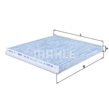 Фильтр салонный <b>KNECHT LAK109</b>