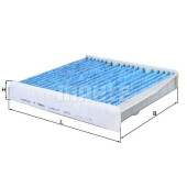 Фильтр салонный <b>KNECHT LAO54</b>