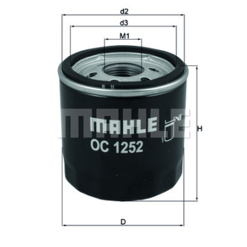 Фильтр масляный <b>KNECHT OC1252</b>