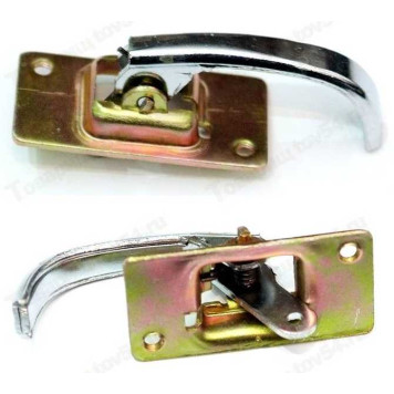 Ручка двери внутр. ВАЗ 2101 (крючок) железный/хром <b>Китай 2101-6105180</b>