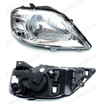 Фара Renault Logan, Largus правая пластик <b>Китай 90.01.1.00.01</b>