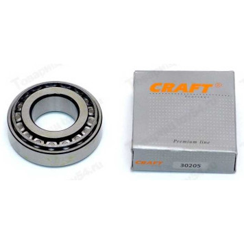 Подшипник ступицы ВАЗ 1111 Ока задний внутр (7205) CRAFT <b>КНР 30205</b>