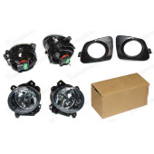 Фара пр-тум ВАЗ 1118 Калина белая Китай (к-т) <b>КНР 67651-2015016</b>