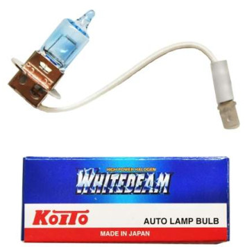 Лампа H3 12V 55W (100W) KOITO 0752W высокотемп.белая