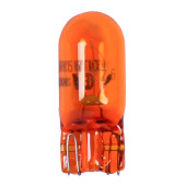 Лампа 12V 5W KOITO 1578A, T10 WY5W без цоколя (евростандарт), оранжевая