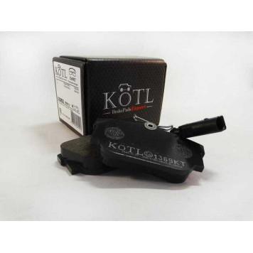Колодки тормозные VOLKSWAGEN T4 96>SHARAN 00>GALAXY R16 00>06 (1 датчик) зад. <b>KOTL 1369KT</b>