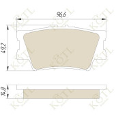 Колодки тормозные TOYOTA RAV 4 06>CAMRY 2.43.5 06> задние <b>KOTL 3426KT</b>