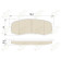 Колодки тормозные TOYOTA LC 80/90/120 90>/MITSUBISHI PAJERO 3.8/3.2D 06> задние <b>KOTL 3464KT</b>