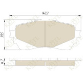 Колодки тормозные MAZDA 6 12- передние <b>KOTL 3580KT</b>