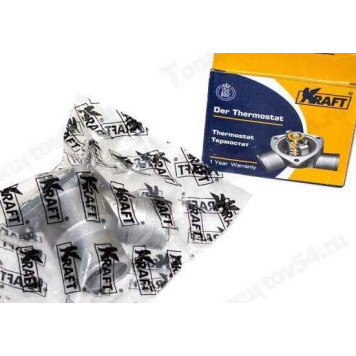 Термостат ВАЗ 1118 крышка с термоэлементом 85° <b>KRAFT KT 019509</b>