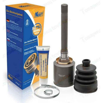 ШРУС внутренний ВАЗ 2123 Нива Шевроле правый (длинный) <b>KRAFT KT 058885</b>