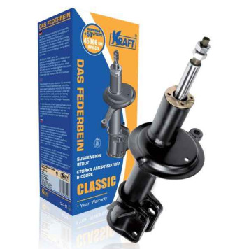 Амортизатор ВАЗ 2108 стойка передняя левая разборная <b>KRAFT KT 073520</b>