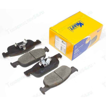 Колодки тормозные передние Lada X-Ray дв.ВАЗ 155мм <b>KRAFT KT 091422</b> (410605536R)