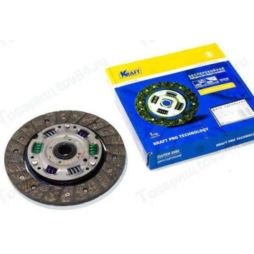 Диск сцепления LADA Largus, Renault Logan 1,6 16V 8200122349 <b>KRAFT KT 098600</b>