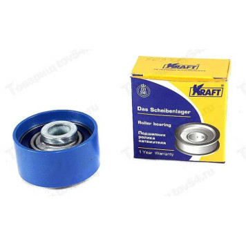 Ролик натяжителя ВАЗ 21126 (Приора 16кл) натяжной (Германия) <b>KRAFT KT 100533</b>