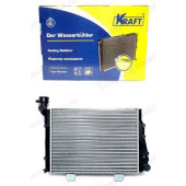 Радиатор охлаждения ВАЗ 2107 алюминиевый <b>KRAFT KT 104009</b>