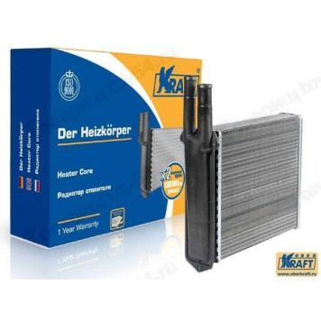 Радиатор отопителя ВАЗ 1118 Калина алюм. <b>KRAFT KT 104017</b>