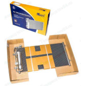 Радиатор кондиционера ВАЗ 2170 Приора Halla с ресивиром <b>KRAFT KT 104043</b>