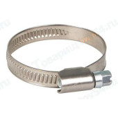 Хомут 16-27мм нерж. <b>KRAFT KT 880403</b>