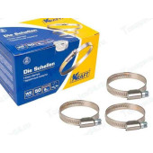 Хомут 25-40мм нержав. <b>KRAFT KT 880405</b>