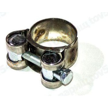 Хомут 23-25мм силовой шарнирный нержав. <b>KRAFT KT 880515</b>
