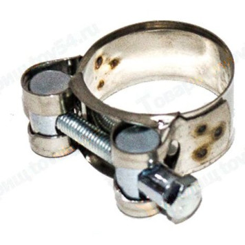 Хомут 32-35мм силовой шарнирный нержав. <b>KRAFT KT 880518</b>