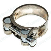 Хомут 44-47мм силовой шарнирный нержав. <b>KRAFT KT 880521</b>