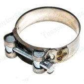 Хомут 60-63мм силовой шарнирный нержав. <b>KRAFT KT 880525</b>