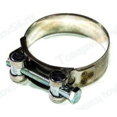 Хомут 68-73мм силовой шарнирный нержав. <b>KRAFT KT 880527</b>