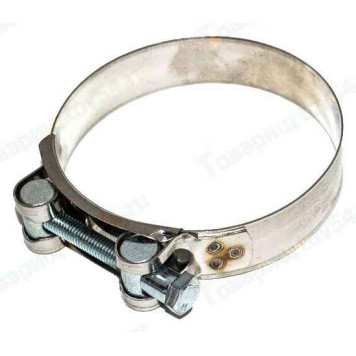 Хомут 92-97мм силовой шарнирный нержав. <b>KRAFT KT 880531</b>