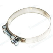 Хомут 122-130мм силовой шарнирный нержав. <b>KRAFT KT 880535</b>