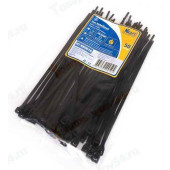 Хомут пластиковый/стяжка кабельная 3, 6*150мм черный (50шт) <b>KRAFT KT 880616</b>