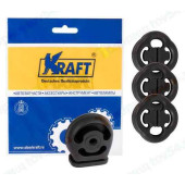 Крепление глушителя ВАЗ 2110 (4шт) <b>KRAFT KT 885702</b>
