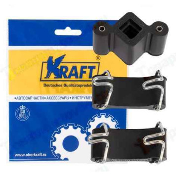 Крепление глушителя ВАЗ 2101 (1 ромб + 2 ремня) <b>KRAFT KT 885704</b>
