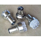 Лампа (LS74) светодиодная 1157-SMD12 (21/5w) BAY15d (2конт) 12 SMD диодов, белая 12v