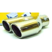 Насадка глушителя KS-381 (d63xL230xD76мм) двойная