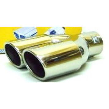 Насадка глушителя KS-381 (d63xL230xD76мм) двойная