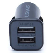Зарядное устройство от прикуривателя KS-38-95 (2 USB-разъема, 3,1A)