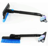 Щетка для уборки снега + скребок + водосгон KS-45 RBL поворотная (45 см)