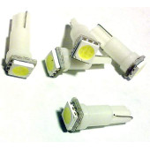 Лампа (LS35) светодиодная T5 (W2х4,6d) 1 SMD5050 белая 12V  932054