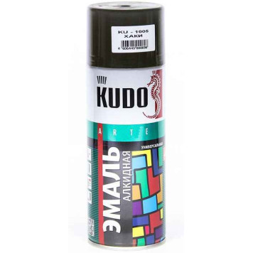 Краска аэрозольная хаки (520мл) <b>KUDO Ku-1005</b>